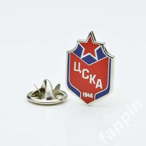 Значок ЦСКА Москва Эмблема Нью Красная 1