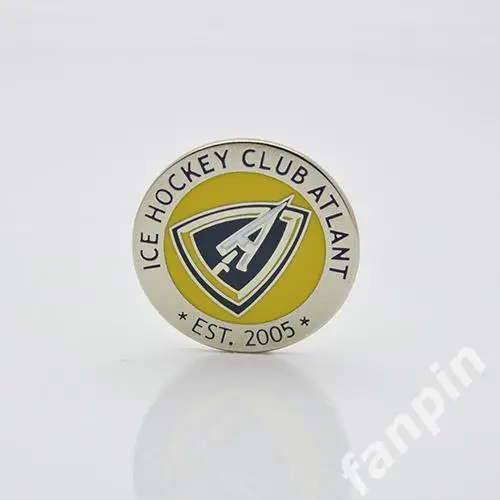 Значок Атлант Московская область круглый