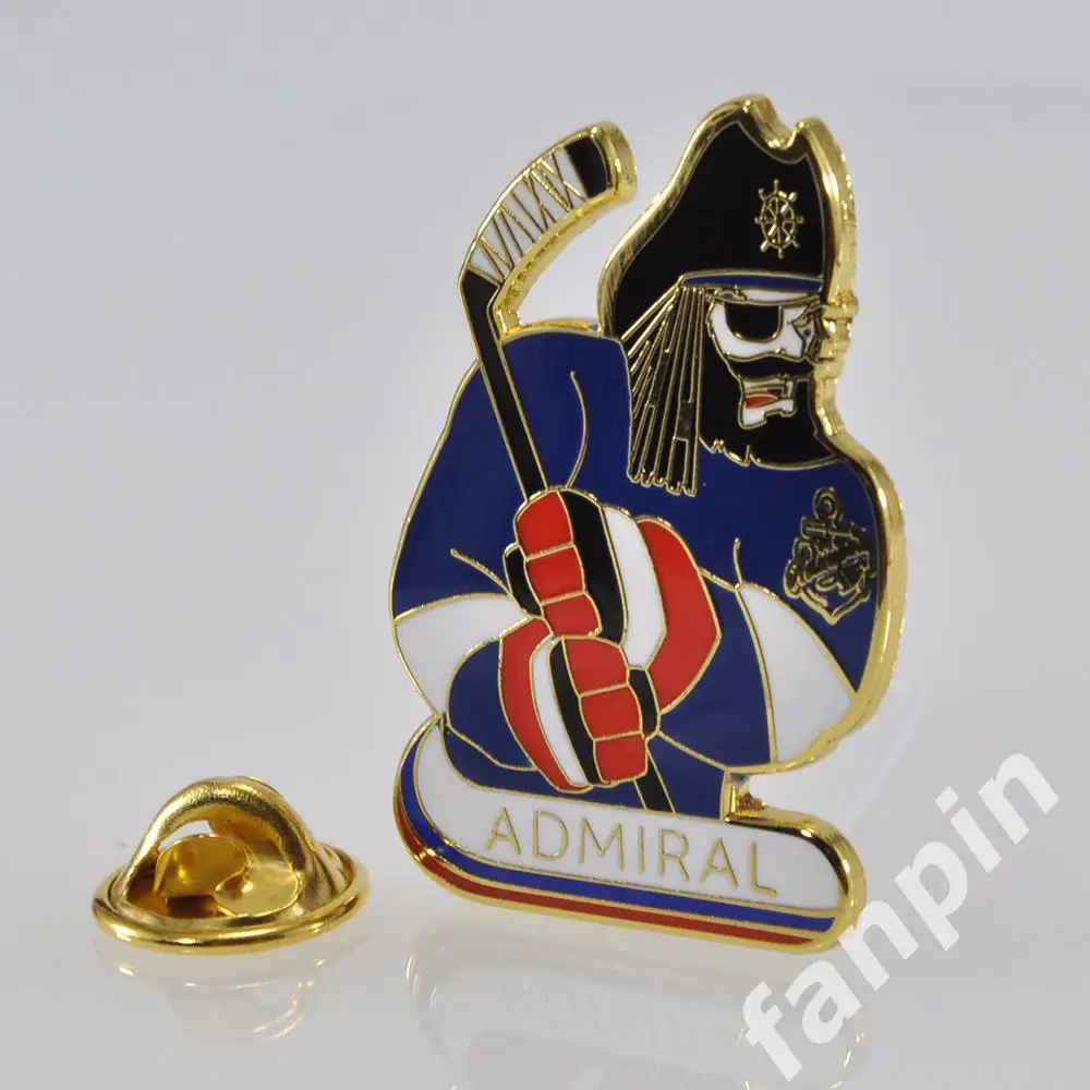 Значок ХК Адмирал Владивосток Маскот 1