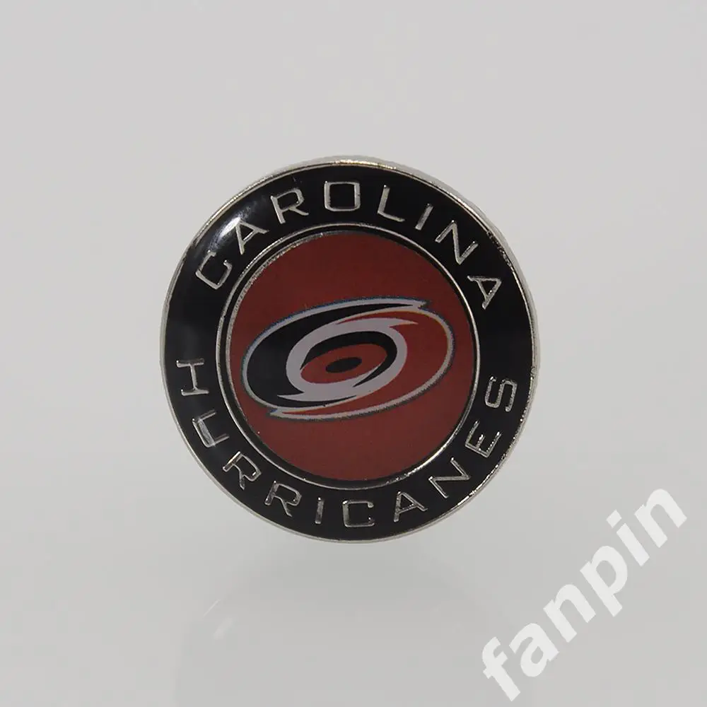 Значок Каролина Харрикейнз круглый