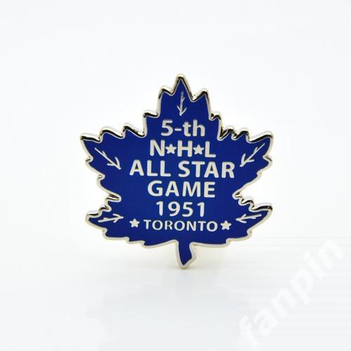 Значок Матч Всех Звезд НХЛ №5 (Торонто) 1951 год