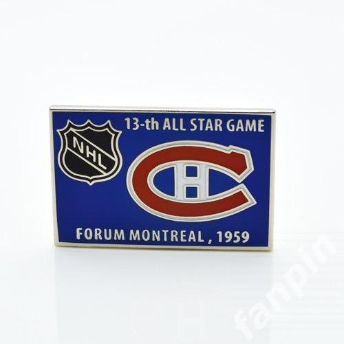 Значок Матч Всех Звезд НХЛ №13 (Монреаль) 1959 год