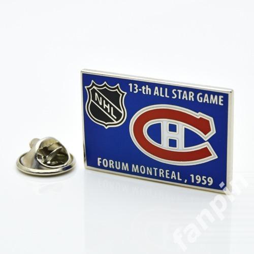 Значок Матч Всех Звезд НХЛ №13 (Монреаль) 1959 год 1