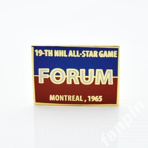 Значок Матч Всех Звезд НХЛ №19 (Монреаль) 1965 год