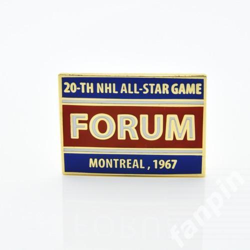 Значок Матч Всех Звезд НХЛ №20 (Монреаль) 1967 год