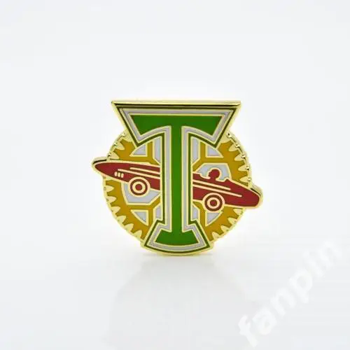 Значок ФК Торпедо (Москва) Эмблема нью цветная