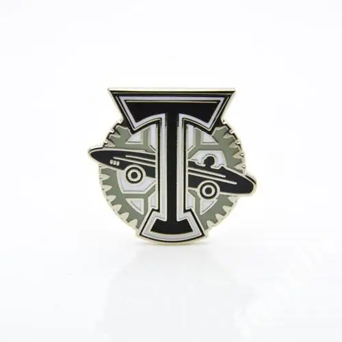 Значок ФК Торпедо (Москва) Эмблема нью монохром