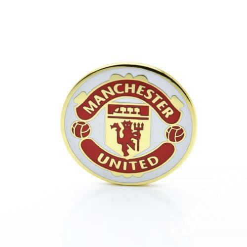 Значок ФК Манчестер Юнайтед (Манчестер, Англия) Эмблема нью цветная