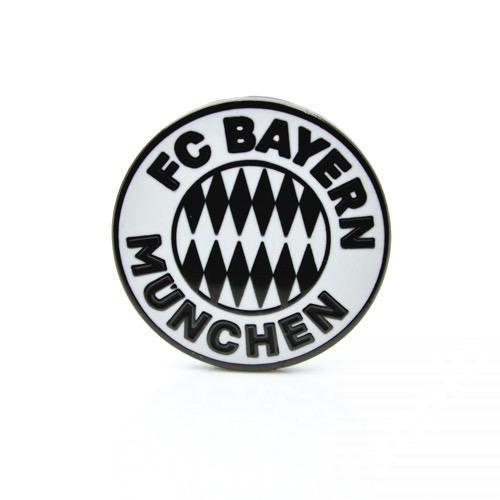 Значок ФК Бавария (Мюнхен, Германия) Эмблема монохром