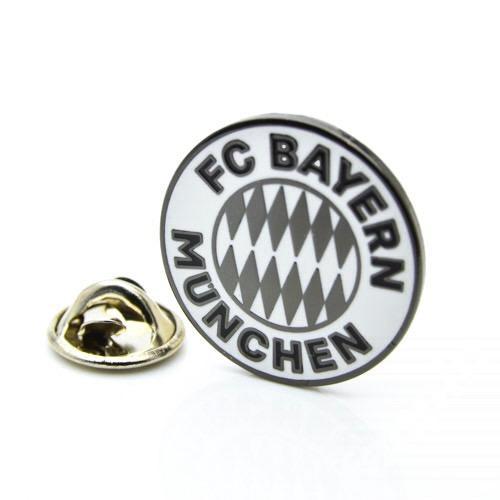 Значок ФК Бавария (Мюнхен, Германия) Эмблема монохром 1