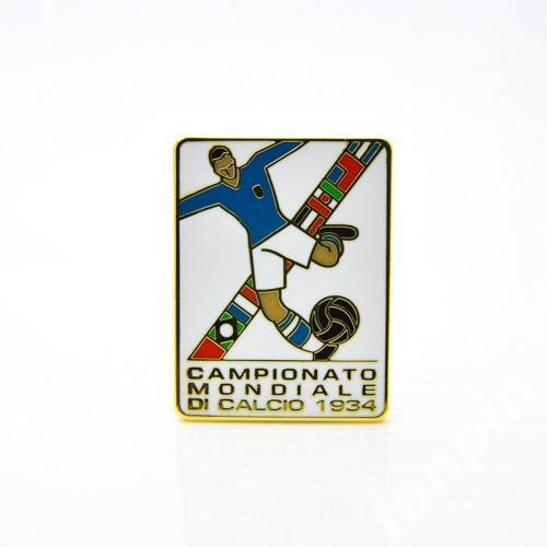 Значок Чемпионат мира по футболу 1934 (Италия) Эмблема белая