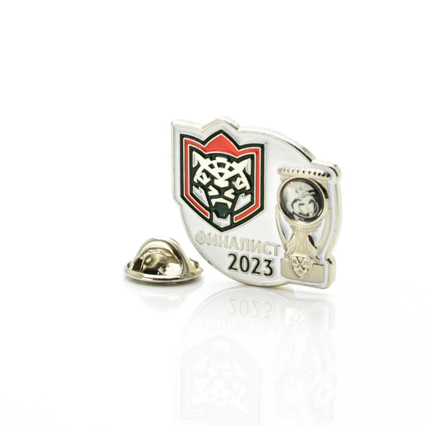 Значок Большого размера Ак Барс Казань - финалист кубка Гагарина 2023 1