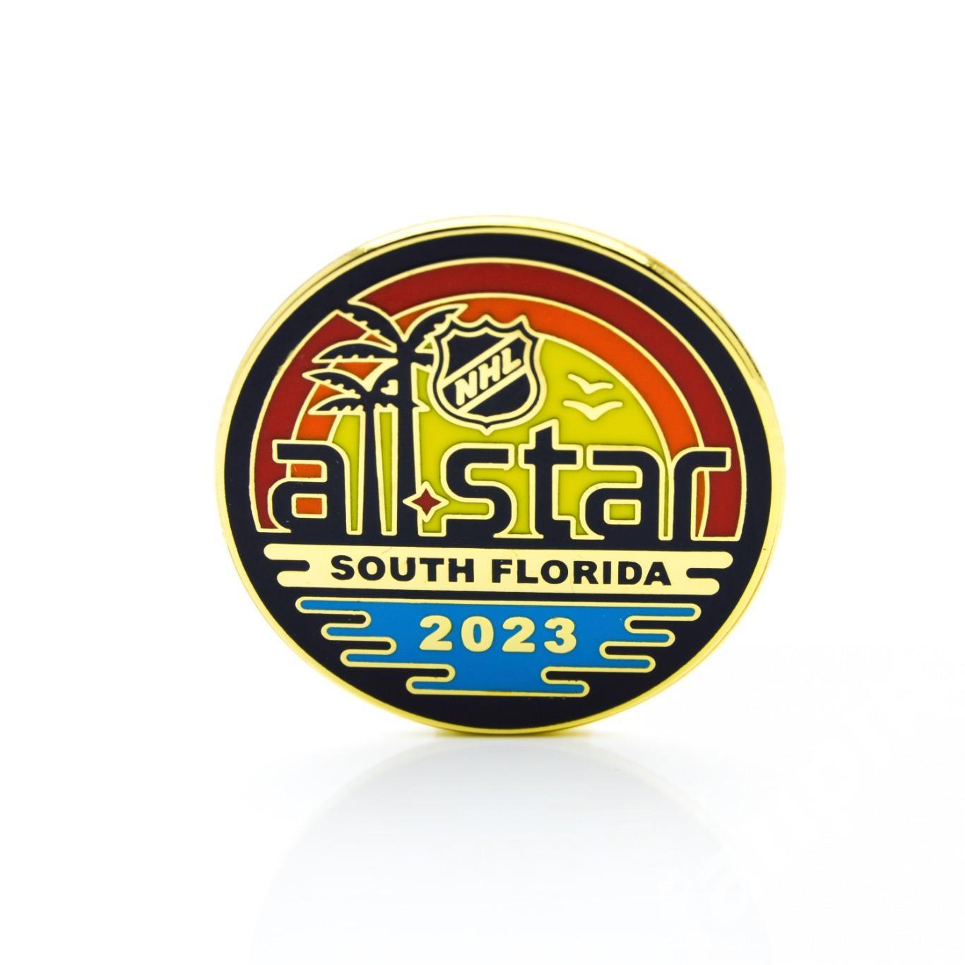 Значок Матч Всех Звезд НХЛ №67 (Флорида) 2023 год