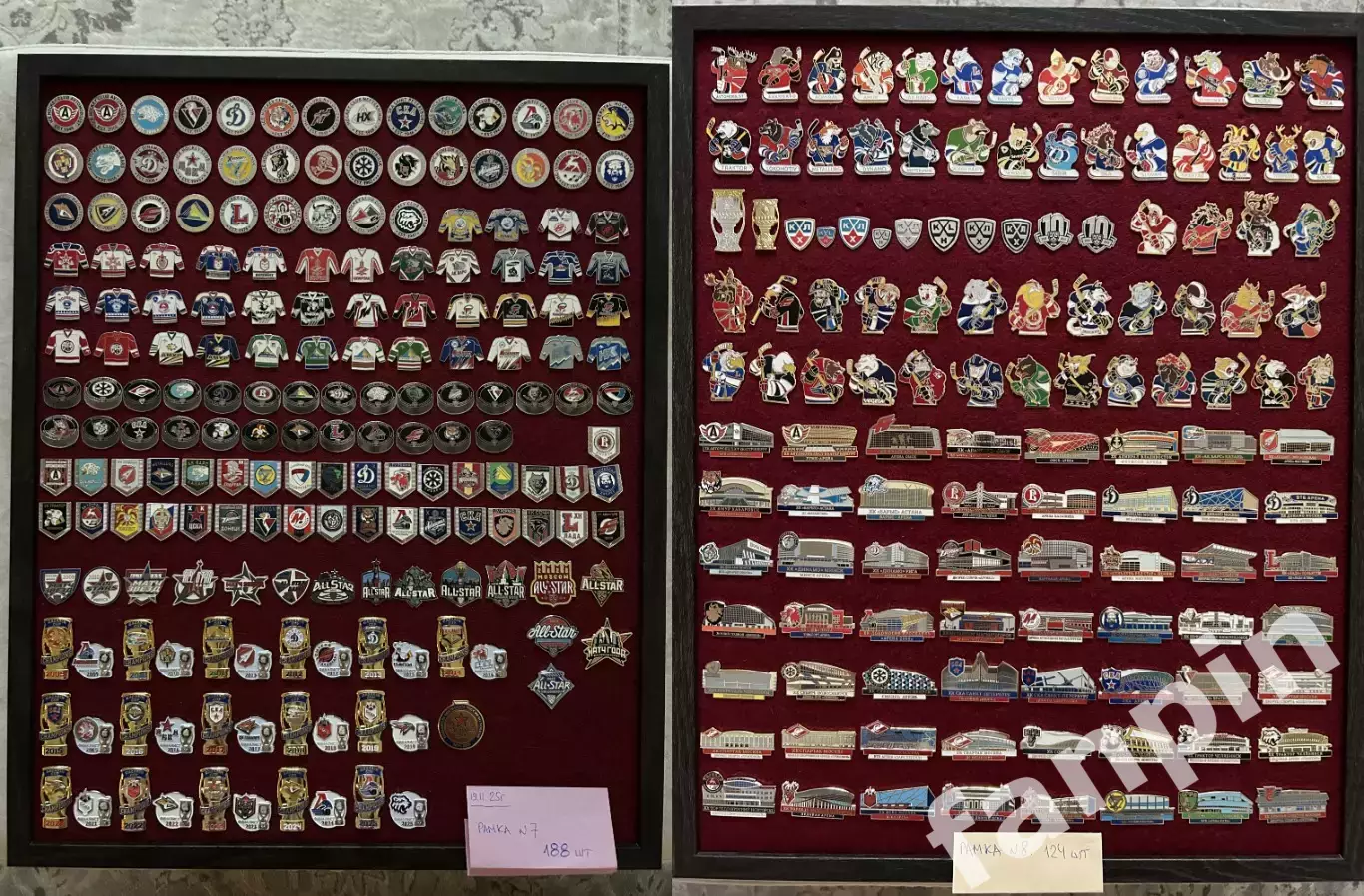 Огромная коллекция хоккейных значков (2084 шт) 5