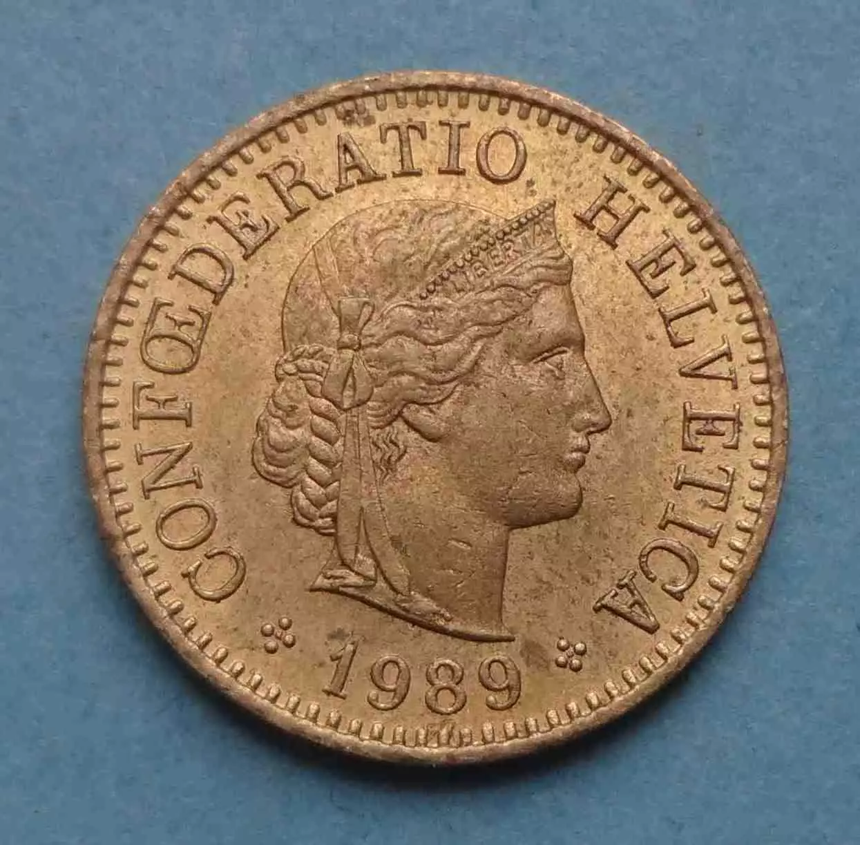 5 раппен 1989 год Швейцария (63)