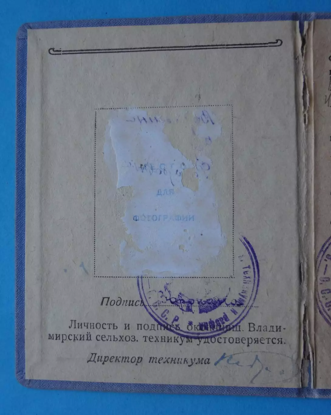 Владимирский сельскохозяйственный техникум защиты растений и ветеринарный НКЗ 63 2