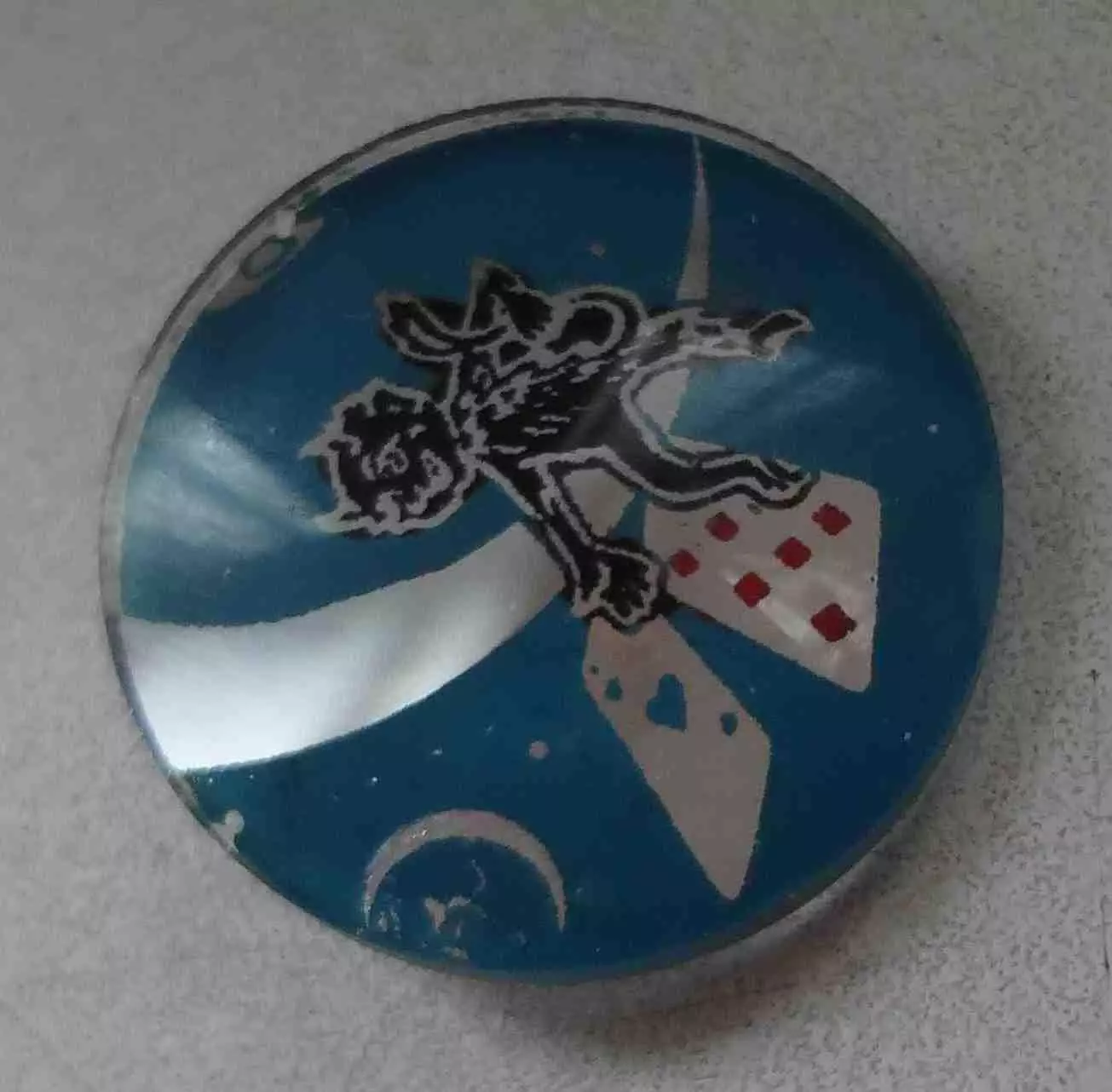 Черт на луне карты стекло (63) 1