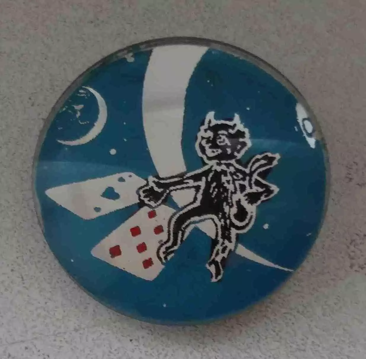 Черт на луне карты стекло (63) 3