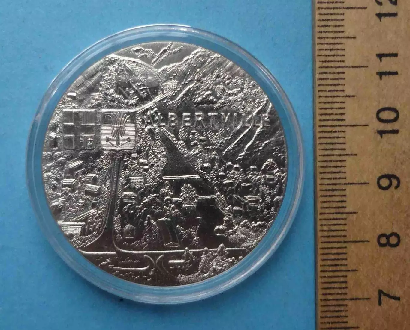 XVI зимние Олимпийские игри Альбервиль 1992 медаль (64) 1