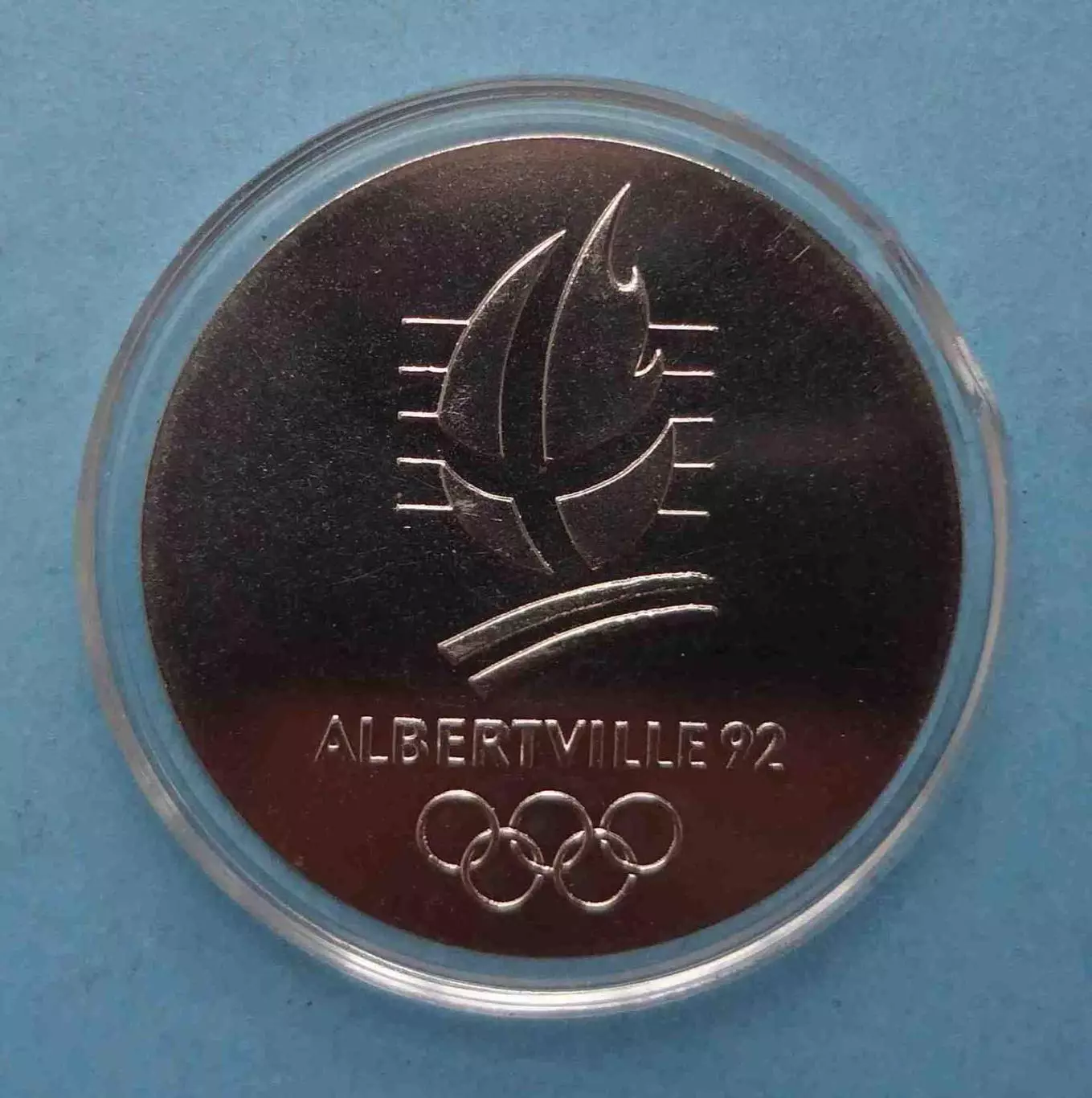 XVI зимние Олимпийские игри Альбервиль 1992 медаль (64) 2