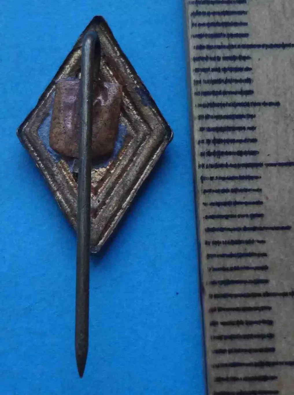 ДСО ЗАХМЕТ ТССР Членский знак ромб (65) 3