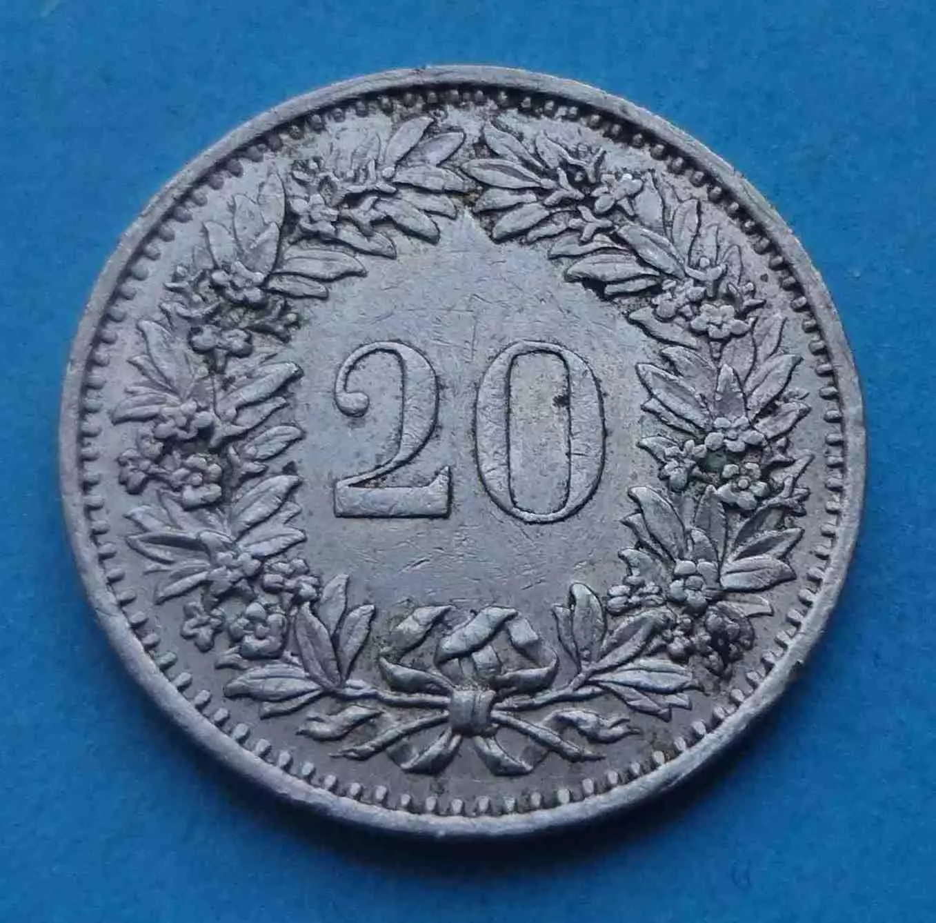 20 раппенов 1971 год Швейцария (65) 1