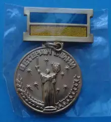 Ветеран войны Участник боевых действий Украина тризуб Тяжелый новый (65)