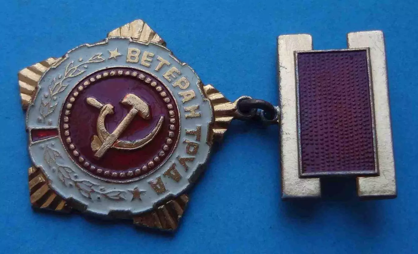 Ветеран труда СиМ подвесной ЩЗ (66) 1