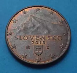 5 центов 2018 года Словения (67)
