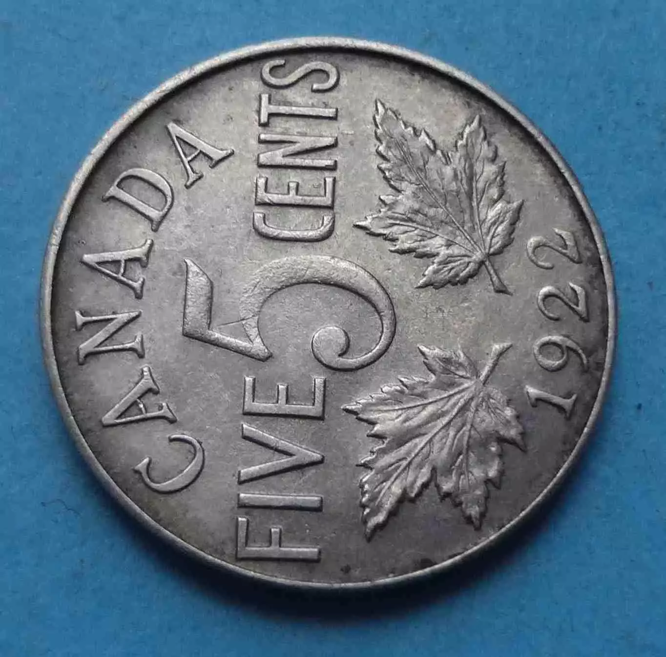 5 центов 1922 года Канада (67) 1