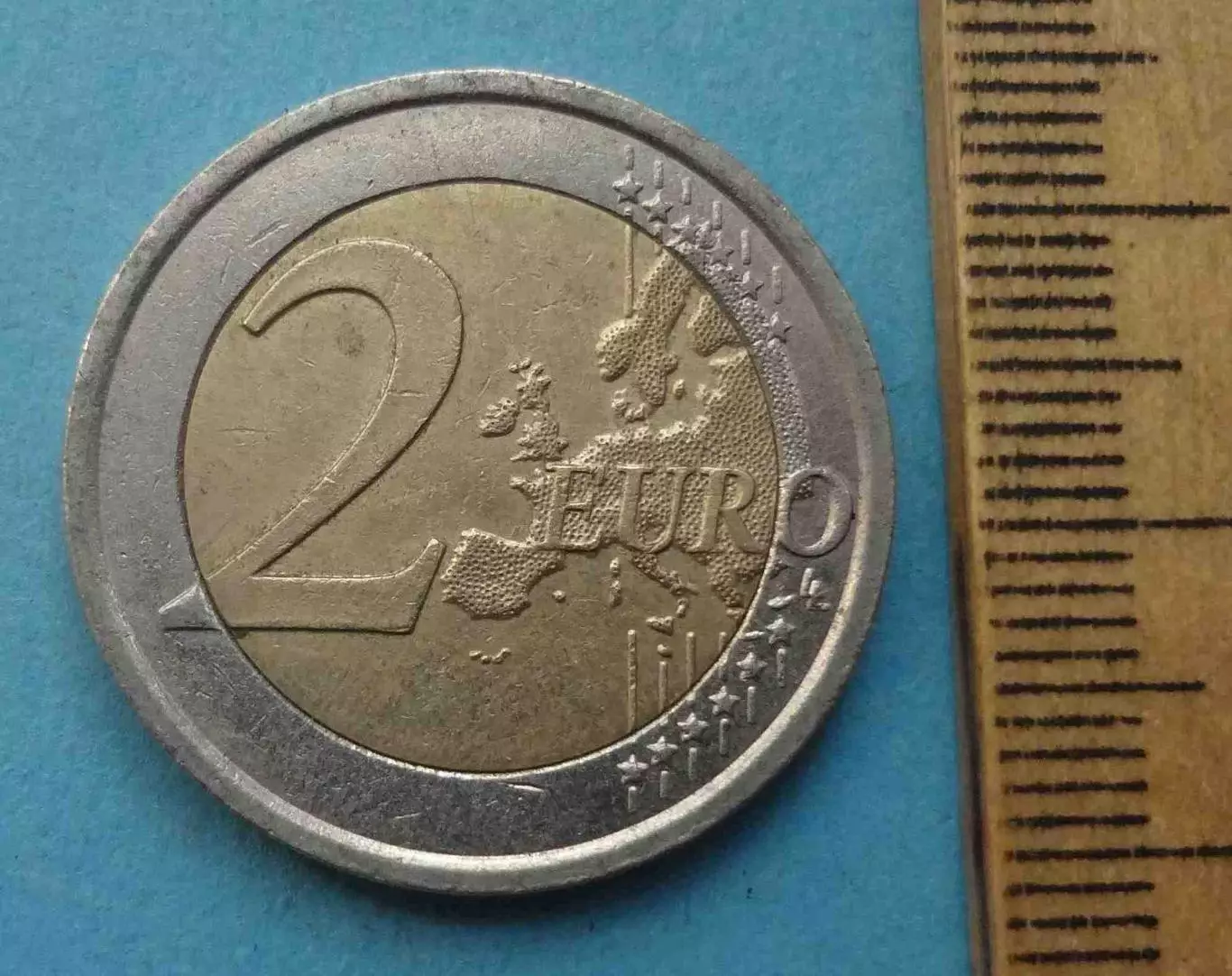2 евро 2009 год Италия 10 лет Евро (68) 1