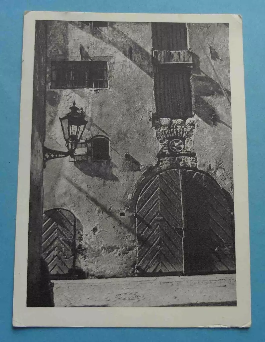 Открытка Старая Рига Латвийская ССР 1959 Фонари (69)