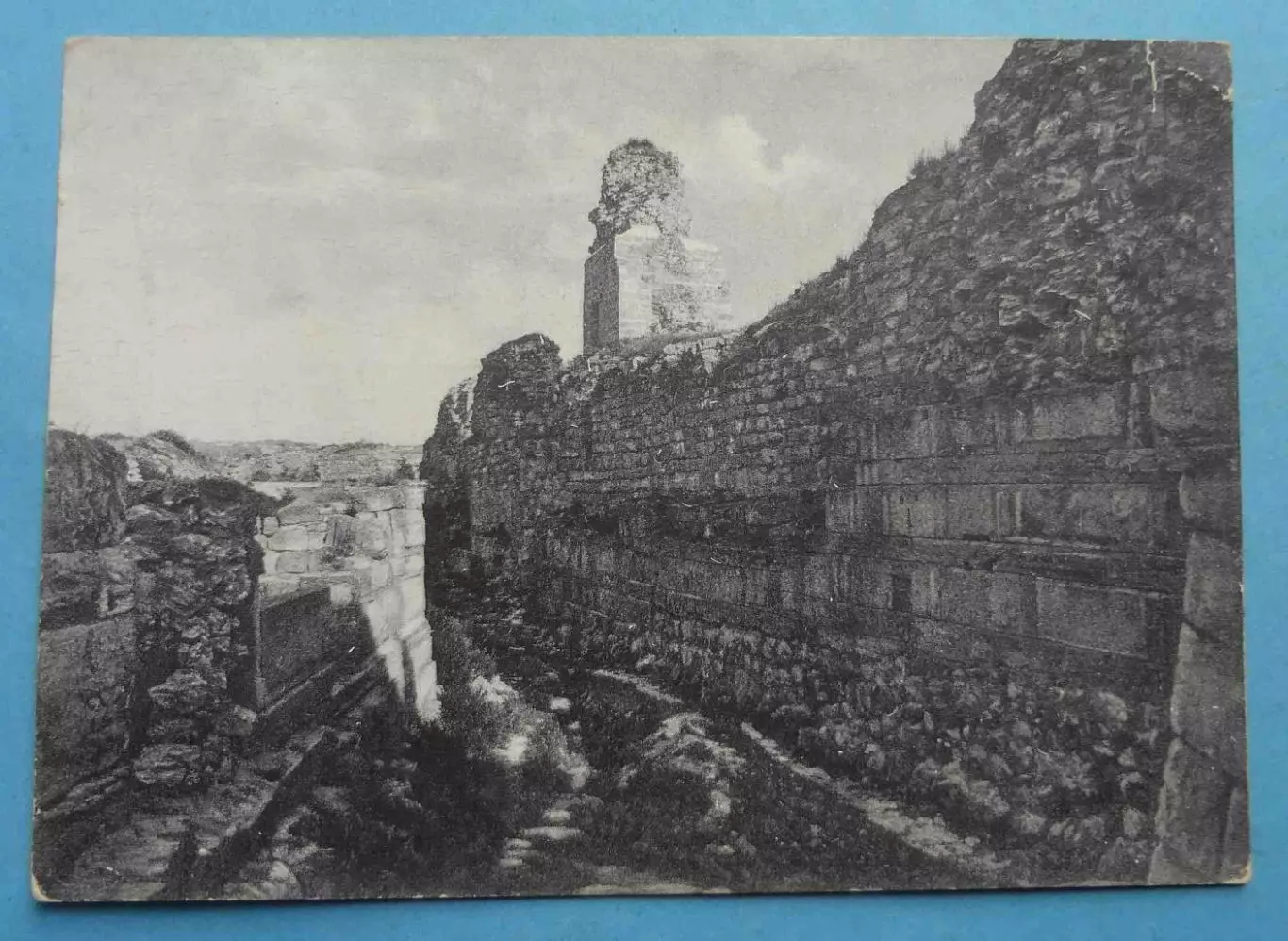 Открытка Херсонес Древне-Греческая стена Крымлит 1920-1930-е года (69)