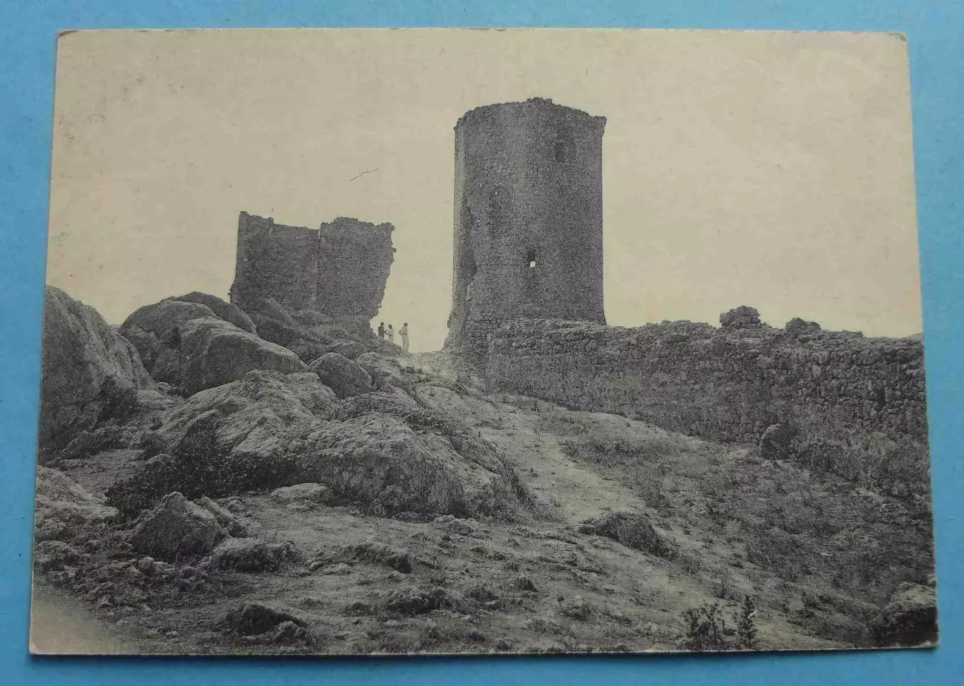 Открытка Балаклава Генуезские башни 1929 КрымГИЗ (69)