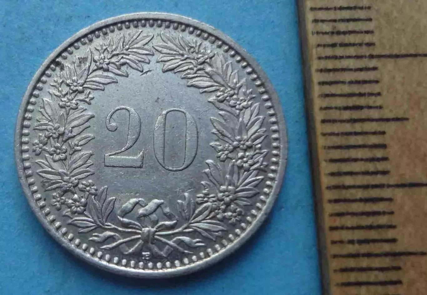 20 раппенов 1992 год Швейцария (70) 1