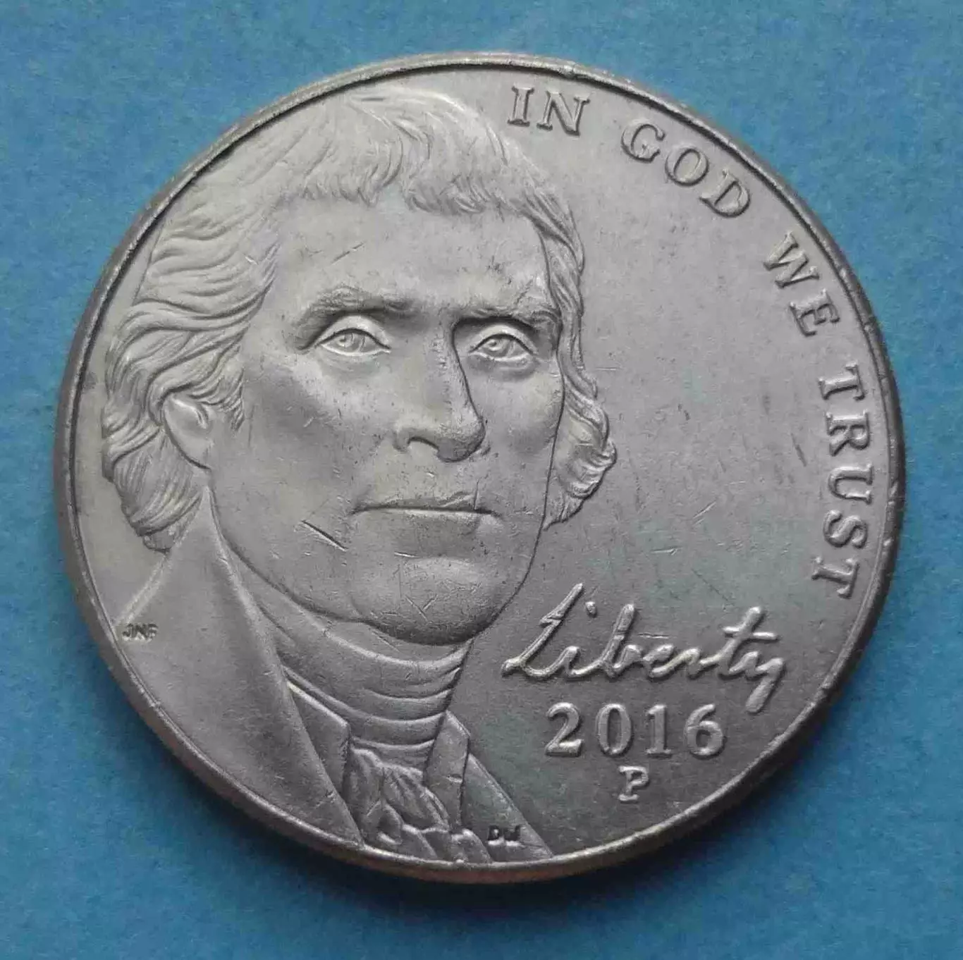 5 центов 2016 года P США (70)