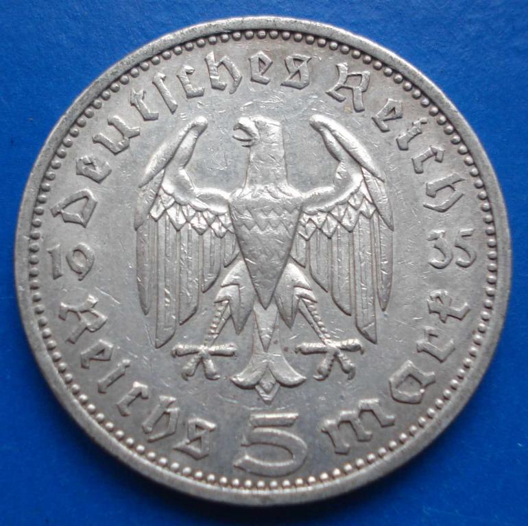 5 марок 1935 А 1