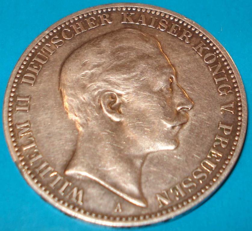 3 марки 1909 года, серебро
