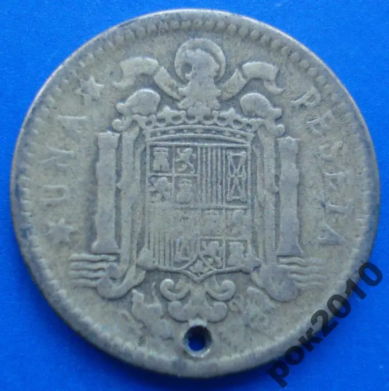 1 песет 1953 года 1