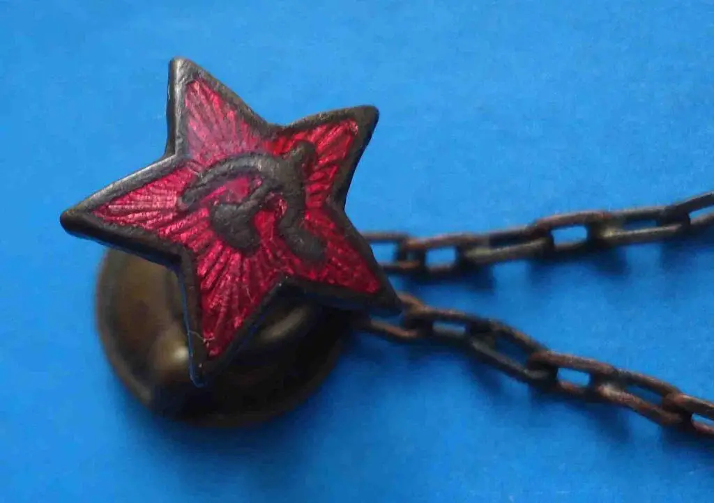 Спортивный жетон Женский шашечный турнир Большевик 1936 3