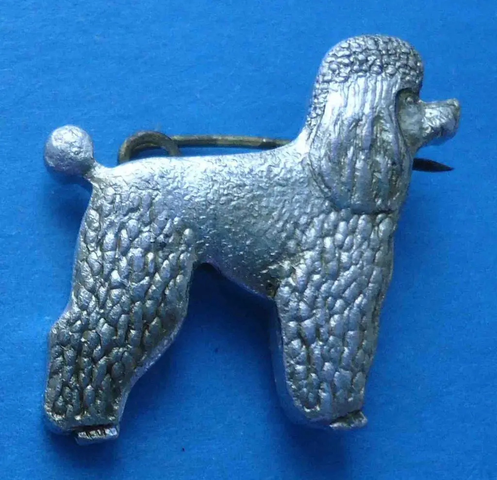 Собака Пудель кунтур силуэт