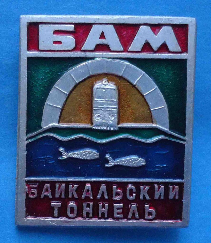 БАМ Байкальский тоннель жд поезд рыбки