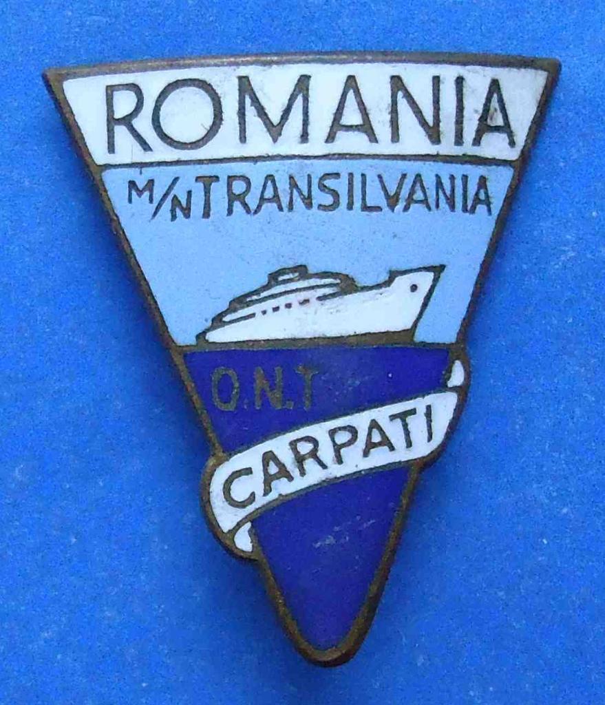 Теплоход Трансильвания Румыния корабль