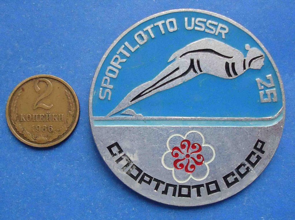 Спортлото СССР 25 прыжки с трамплина