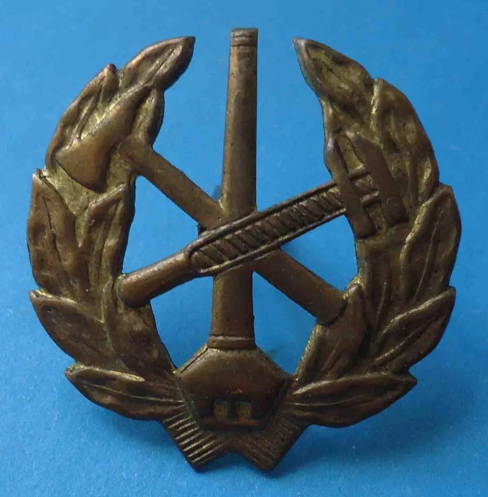 Кокарда пожарной службы тяжелая