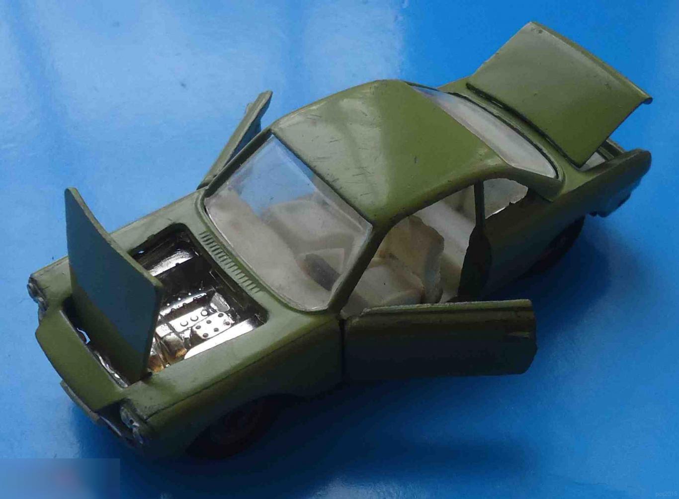 Модель машинки FIAT-SIATA 1500 СССР 1/43 Фиат Сеата металл 3