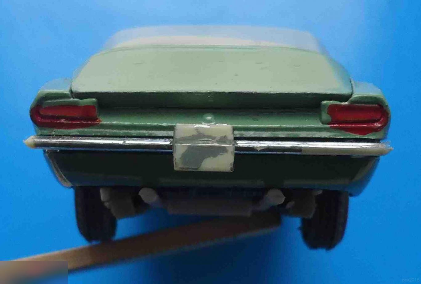 Модель машинки Ford Mustang 2+2 Bertone СССР 1/43 Форд Мустанг металл 6