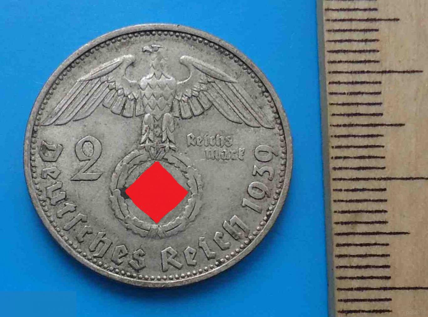 2 марки 1939 год D Германия 2