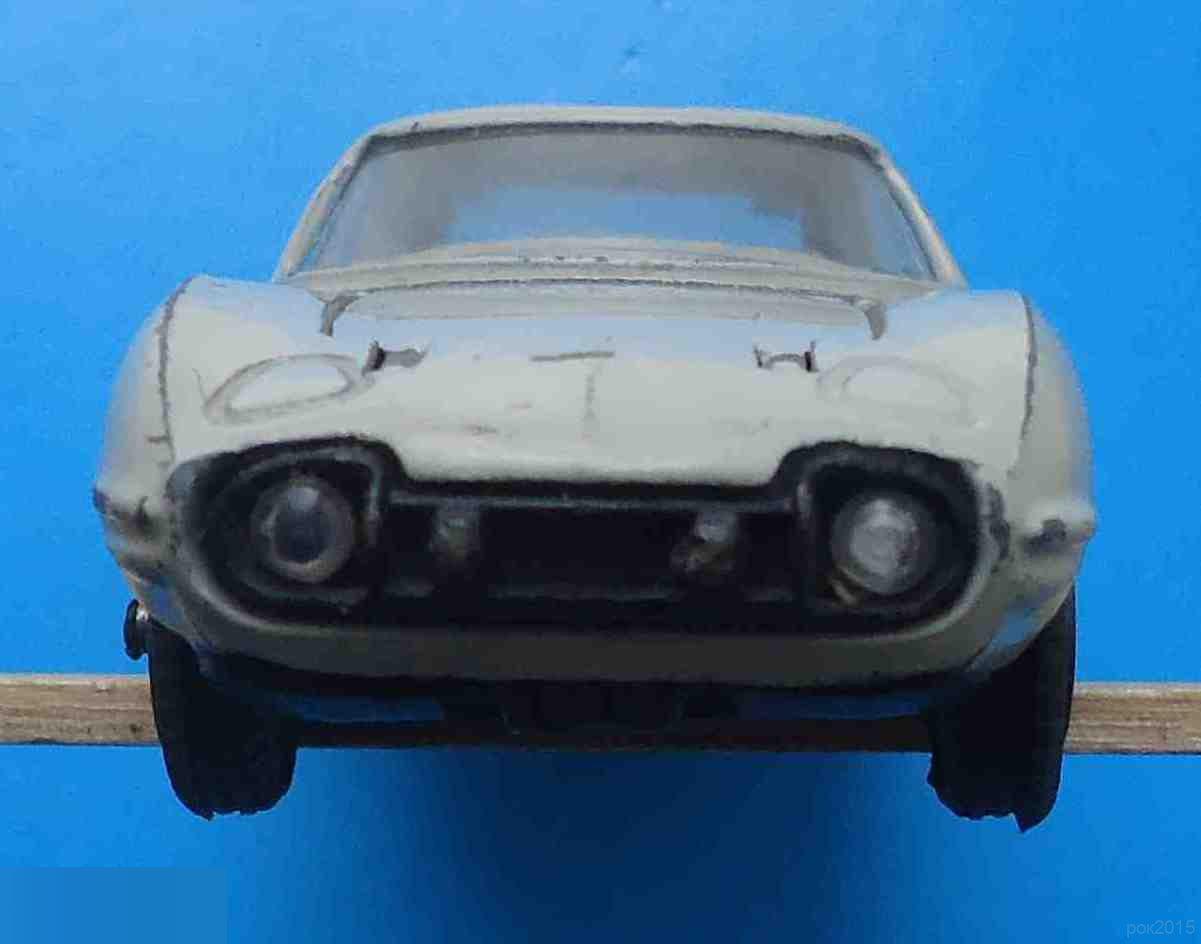 Модель машинки TOYOTA 2000GT СССР Тойота 1/43 металл 5