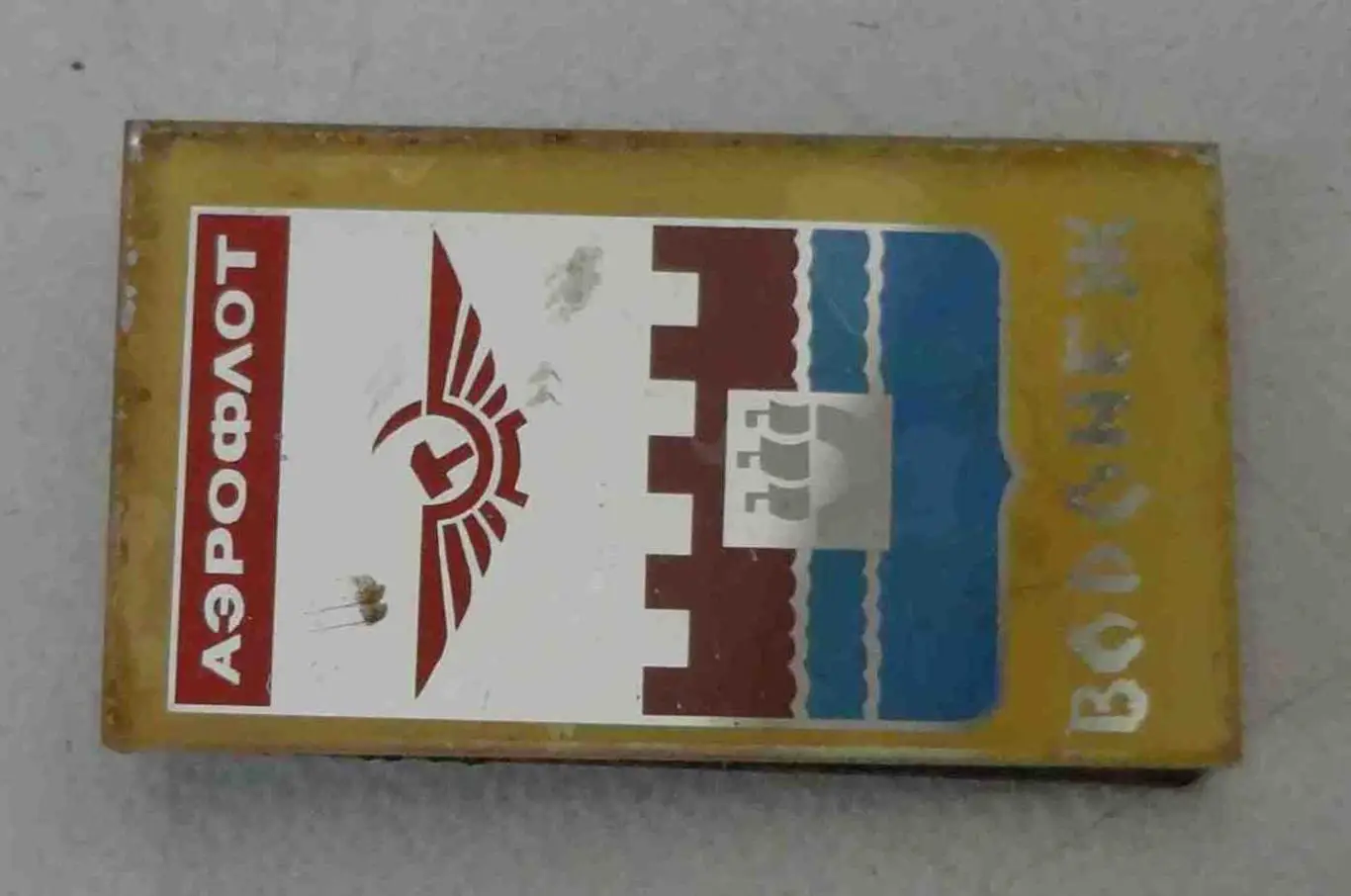 Аэрофлот Воронеж герб стекло 1